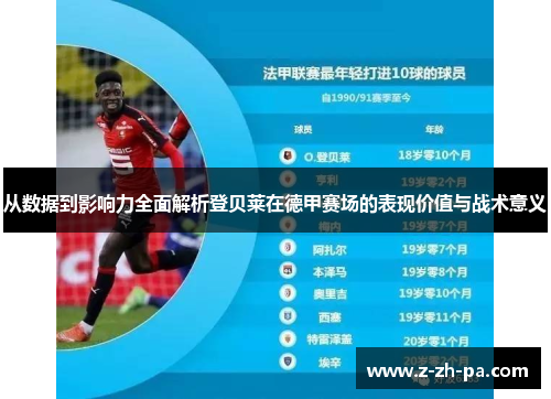 从数据到影响力全面解析登贝莱在德甲赛场的表现价值与战术意义